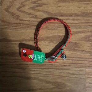 Pet Holiday Red and Green Collar